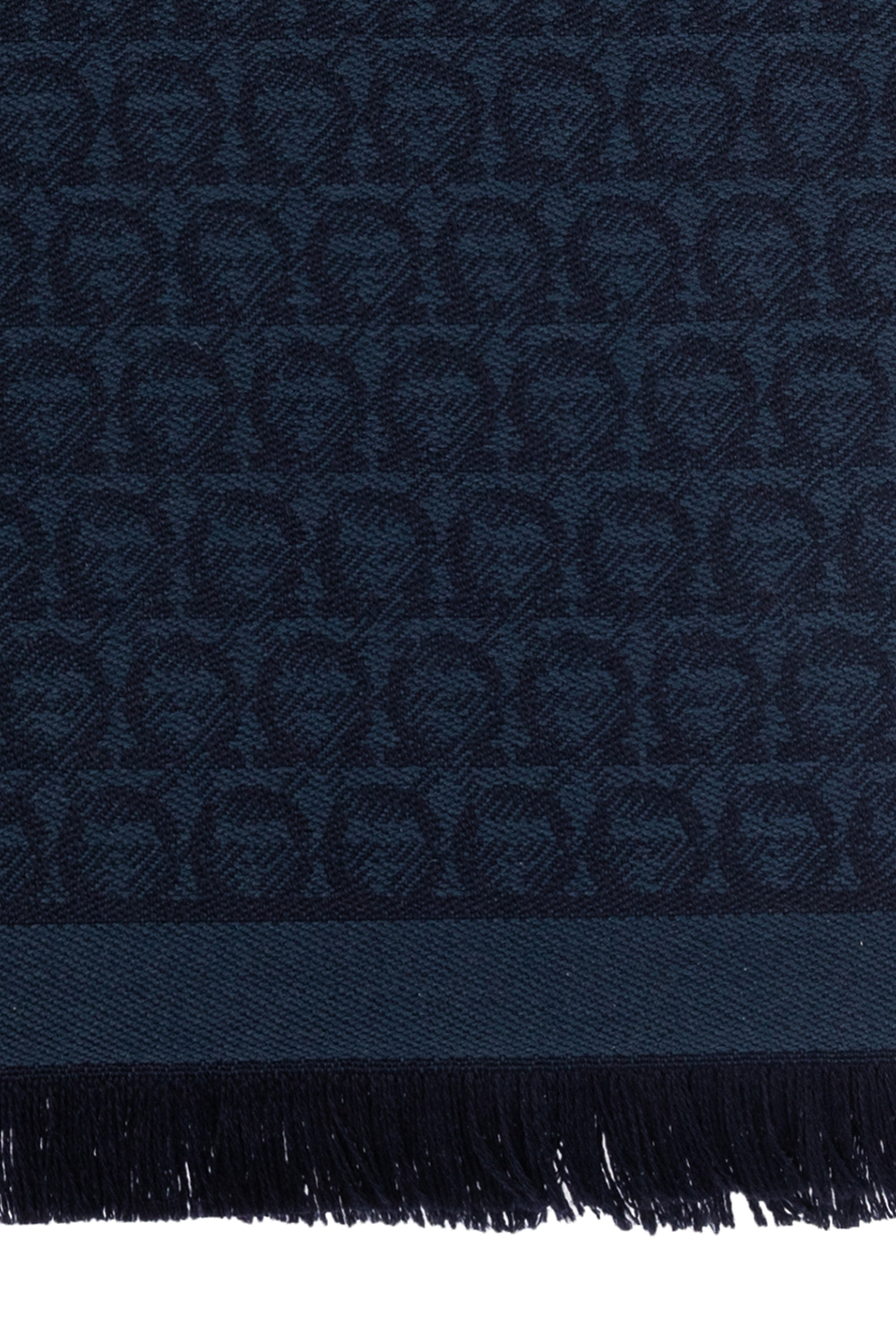 FERRAGAMO Logo-embroidered scarf | Women's Accessories | Vitkac